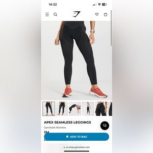 Gymshark Apex Seemless leggings